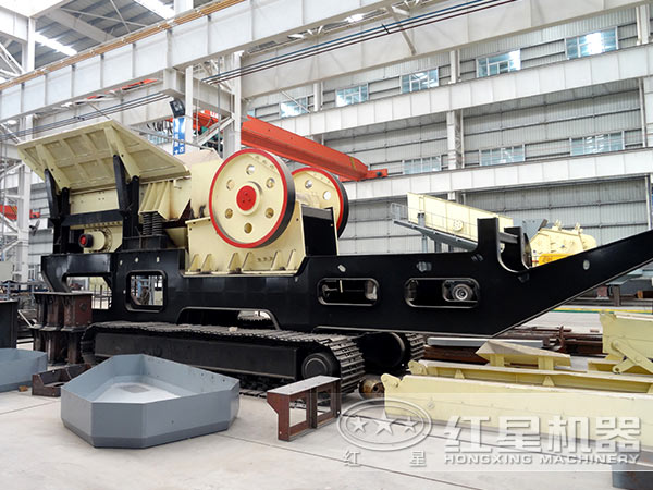 顎式移動破碎站