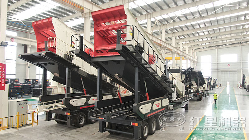 紅星機器瀝青路面 破碎機車間展示 紅星機器瀝青路面 破碎機車間展示