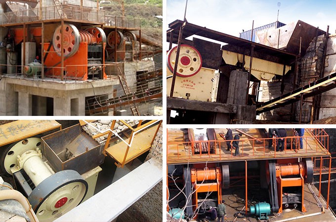 礦石破碎設備現(xiàn)場