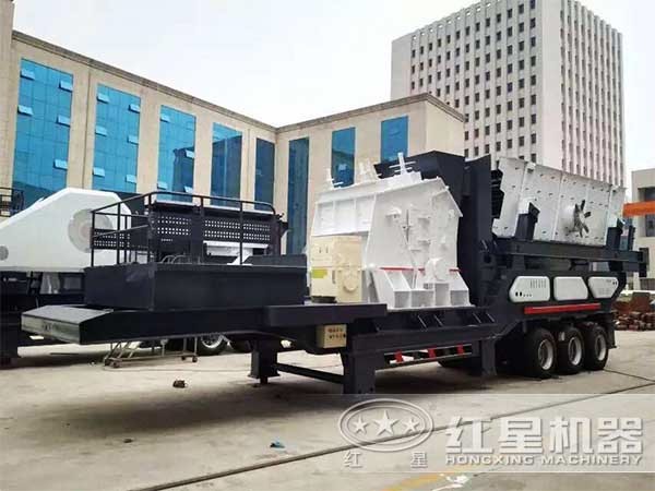 不同配置的移動汽車載式打石子機 不同配置的移動汽車載式打石子機