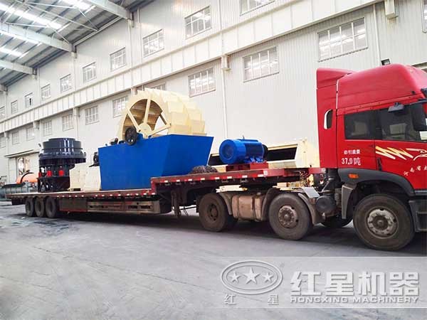 河北孫老板洗砂機(jī)發(fā)貨圖 河北孫老板洗砂機(jī)發(fā)貨圖