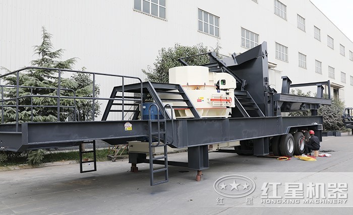 移動型砂石破碎整形制砂機 移動型砂石破碎整形制砂機