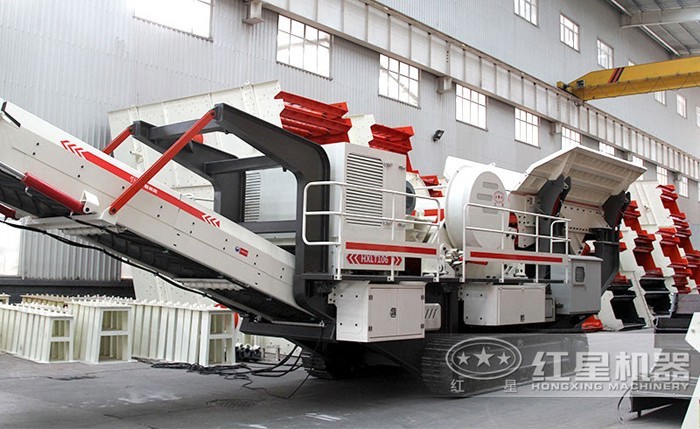 履帶式移動破碎機 履帶式移動破碎機