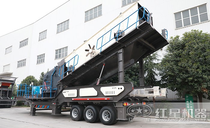 輪胎移動篩分設(shè)備 輪胎移動篩分設(shè)備