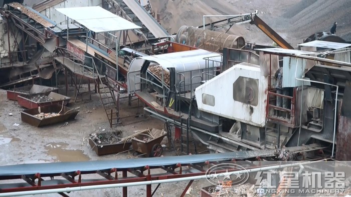 移動式建筑破碎站 移動式建筑破碎站