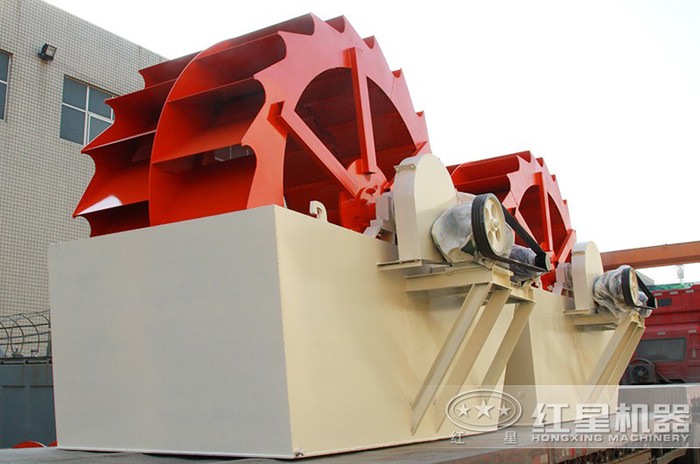 兩排輪斗洗沙機 兩排輪斗洗沙機