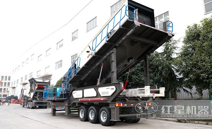 大型車載式制砂機(jī)裝置振動篩 大型車載式制砂機(jī)裝置振動篩