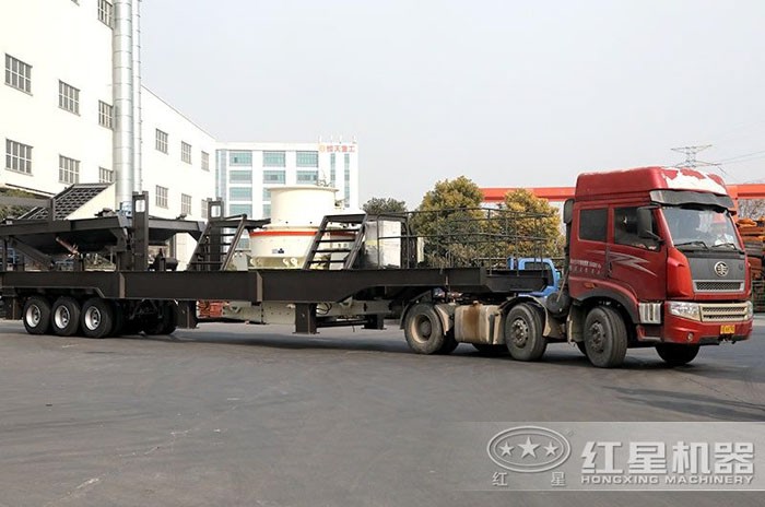 鵝卵石制砂機(jī)(可移動型) 鵝卵石制砂機(jī)(可移動型)