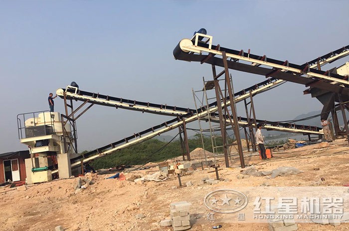 鵝卵石機(jī)制砂場 鵝卵石機(jī)制砂場