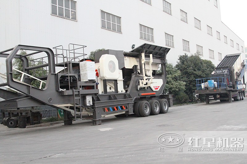 移動(dòng)砂石破碎站 移動(dòng)砂石破碎站