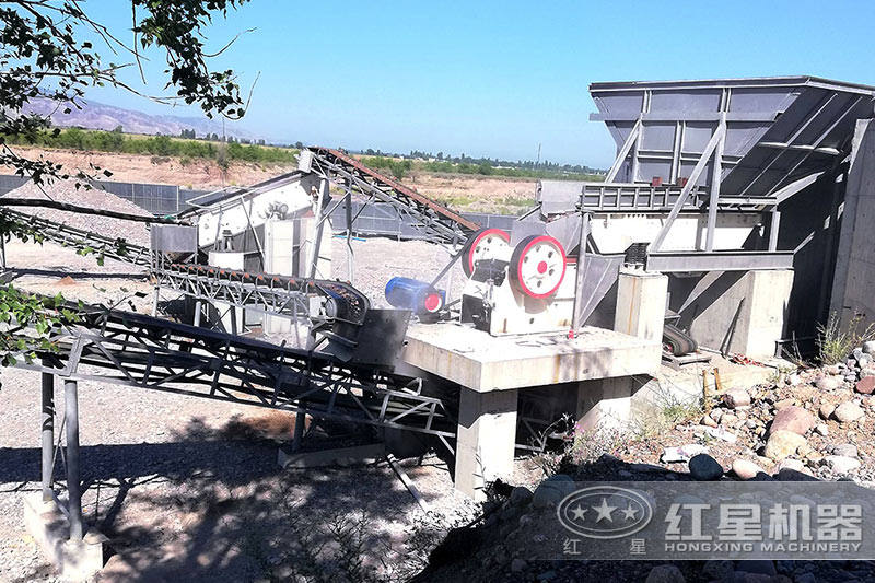 碎石場生產(chǎn)線實(shí)拍