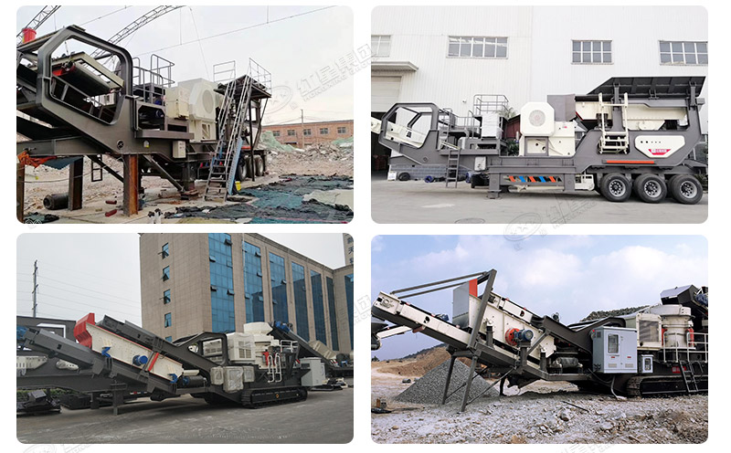 移動式打石子機器及現(xiàn)場