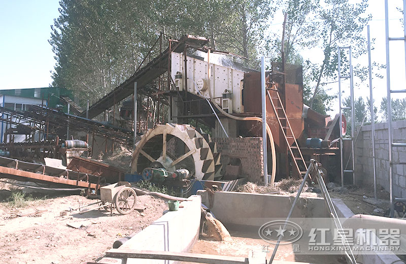 洗砂機(jī)生產(chǎn)現(xiàn)場 洗砂機(jī)生產(chǎn)現(xiàn)場