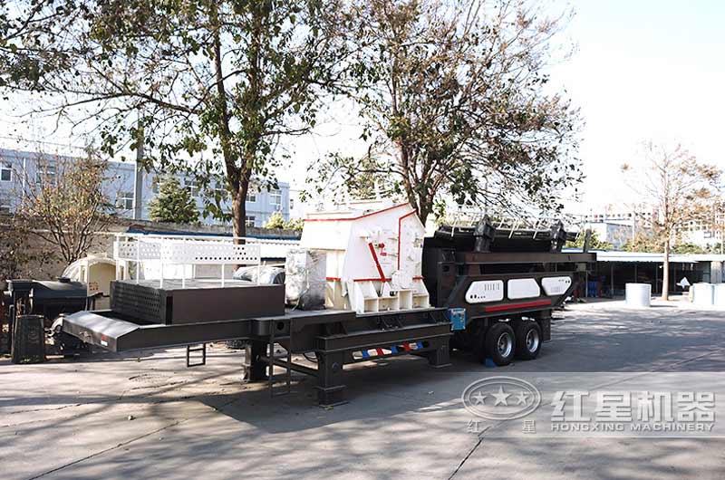 反擊破移動(dòng)破碎機(jī)，破碎+篩分，省時(shí)省力