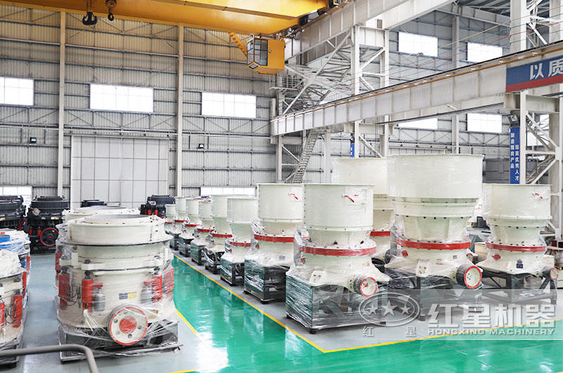 中碎圓錐式破碎機，適用于高硬度物料