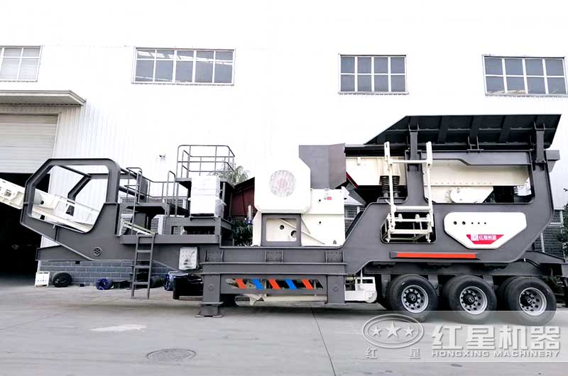 移動式鄂式破石機，隨時移動，智能控制