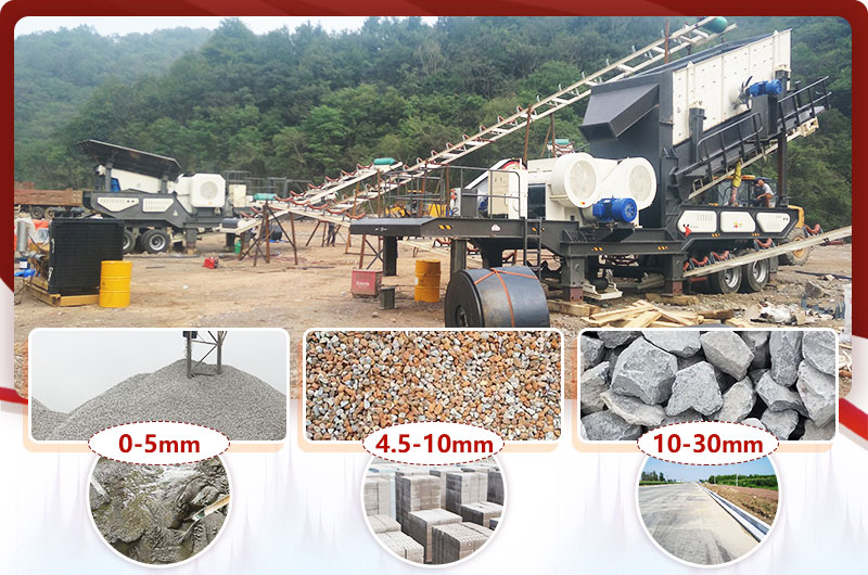 建筑垃圾變廢為寶，成品規(guī)格多