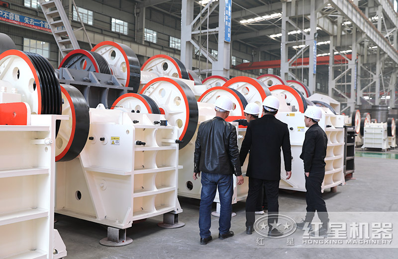 紅星機器大、中、小型鄂破用戶實地考察